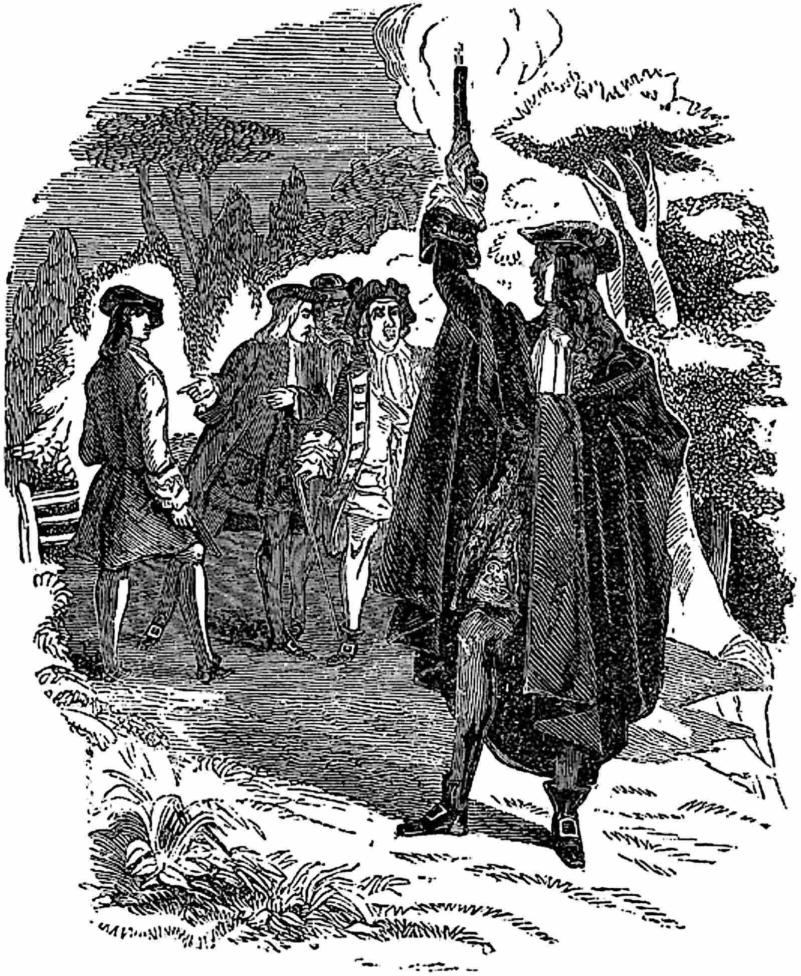 The duel between Varney and Henry Bannerworth.