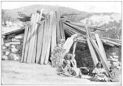 Tarahumare House near Barranca de Cobre.