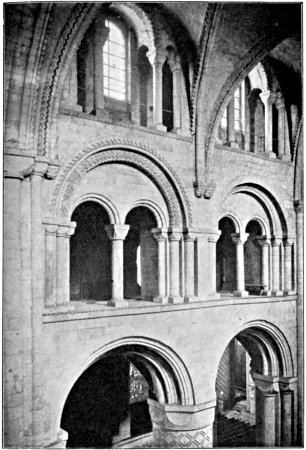 Triforium and Clerestory.