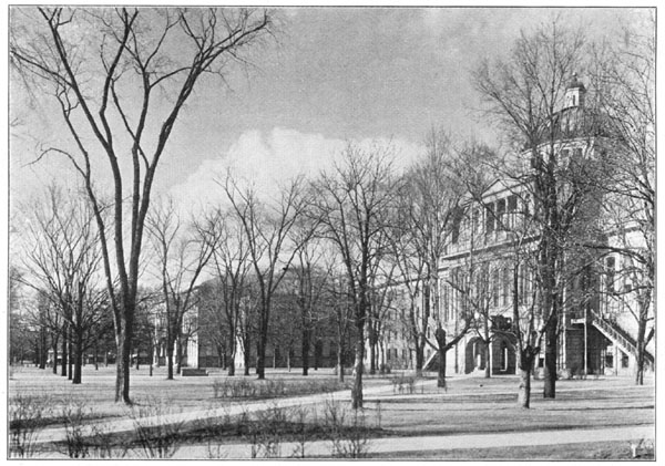 A General View of the Front of the Campus