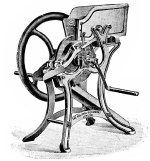 Walker's Original Disk Pulper, 1860