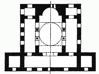 Fig. 1.—Kasr Ibn Wardan (Strzygowski).