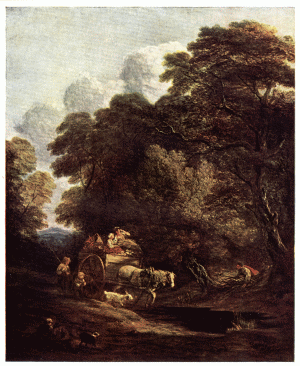 PLATE XLI.—THOMAS GAINSBOROUGH

THE MARKET CART

National Gallery, London