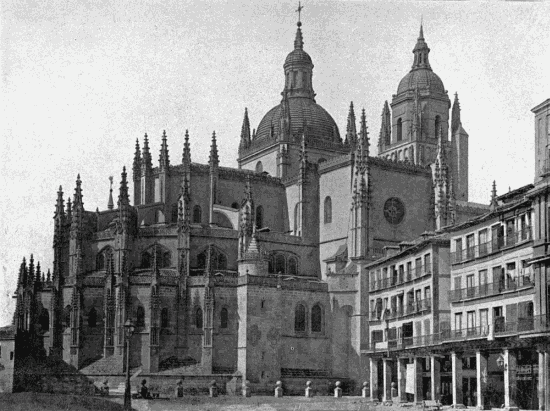 CATHEDRAL OF SEGOVIA.
From the Plaza.