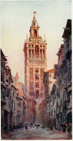 SEVILLE. THE GIRALDA TOWER