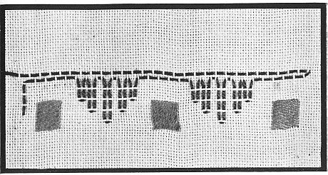 Photograph of embroidery