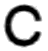 round letter C