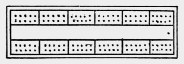 cribbage
board