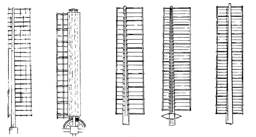 TYPICAL WINDMILL ARMS.