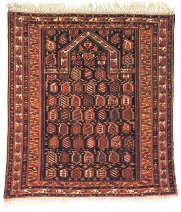 DAGHESTAN PRAYER RUG.