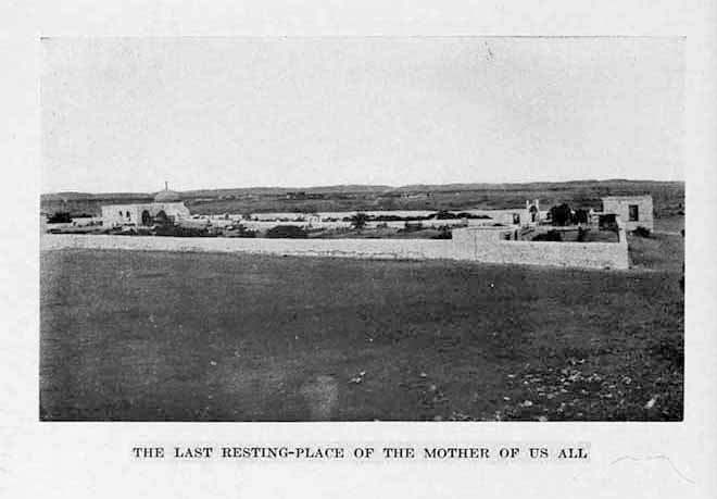 Photograph: THE LAST RESTING-PLACE OF THE MOTHER OF US ALL