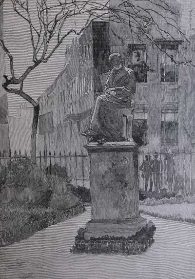 Statue of Thomas Carlyle, by Boehm