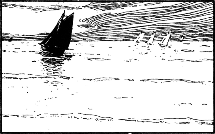 Segelboote im Wind