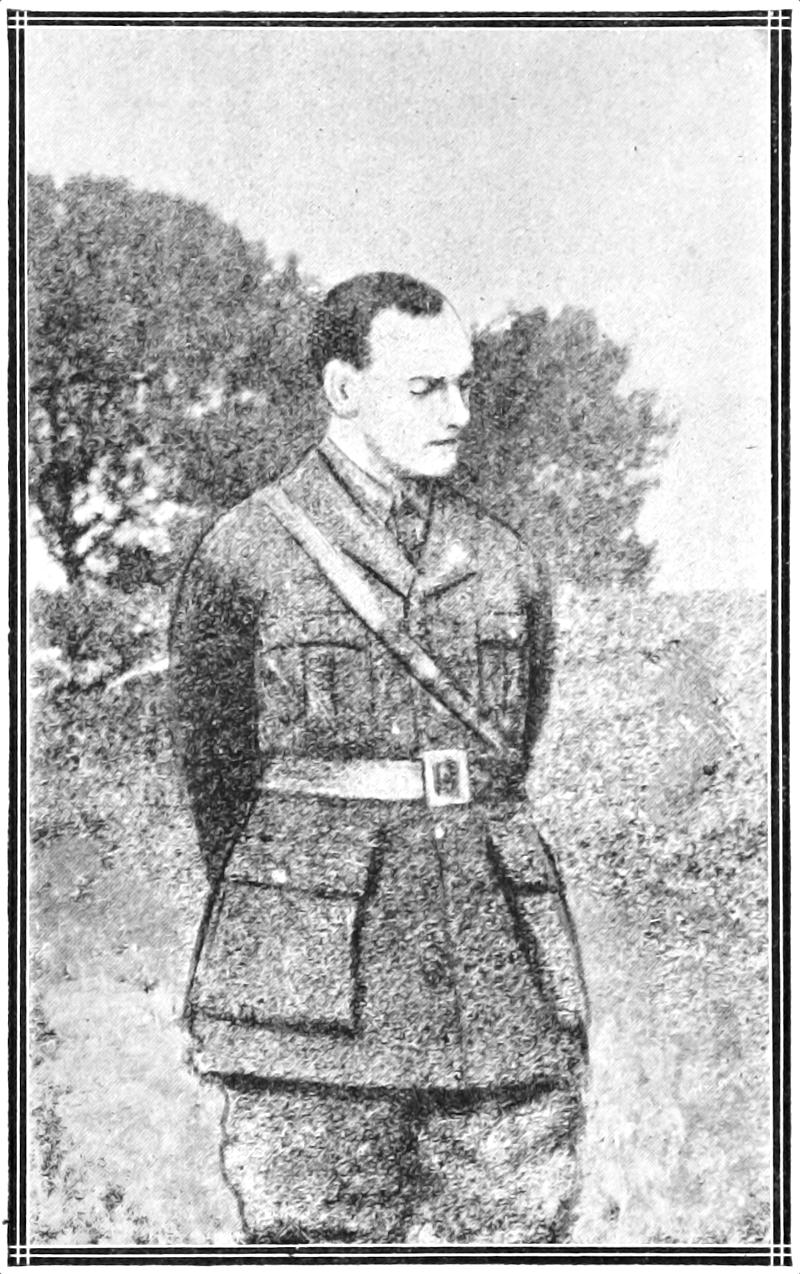 A picture of Padraic Pearse, in a military uniform.