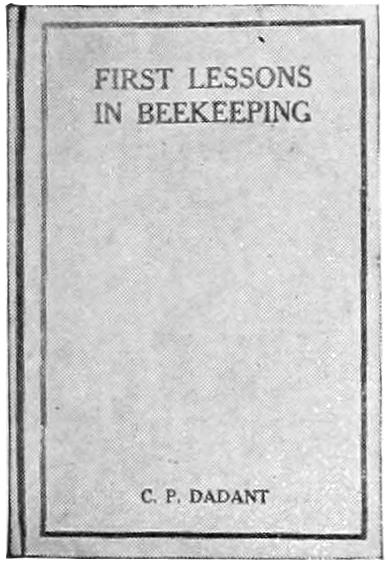Cover of 'First Lessons in Beekeeping' by Dadant