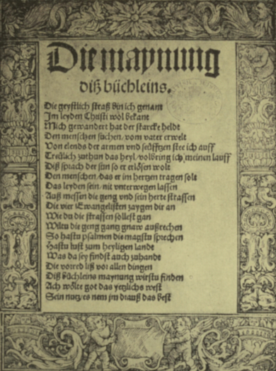 Geystlich Strass title page.