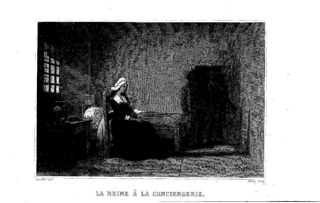 LA REINE À LA CONCIERGERIE