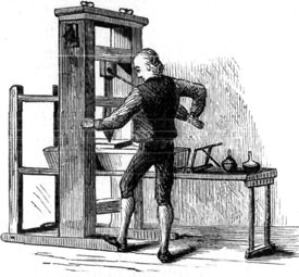 THE OLD EPHRATA PRESS.