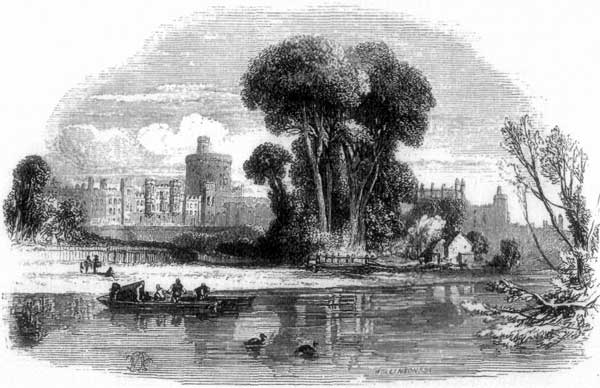 WINDSOR CASTLE, FROM ETON.