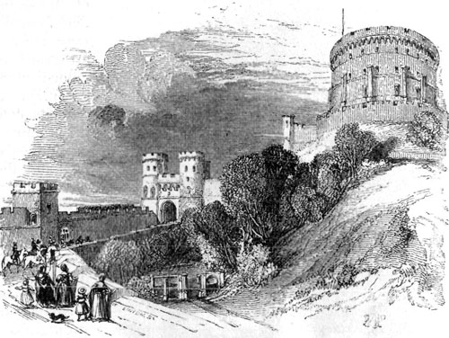 NORMAN GATE AND ROUND TOWER, WINDSOR.