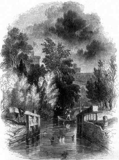 LOCK AT WINDSOR.
