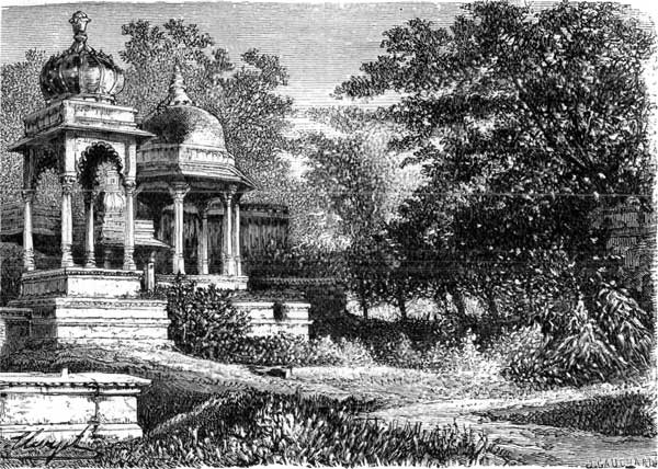 CENOTAPHS IN THE VALLEY OF THE TONSA.