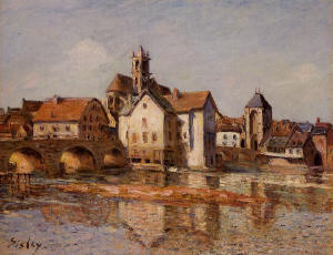 Sisley - Bridge at Moret