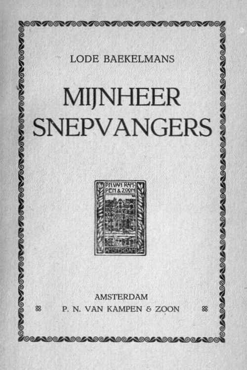 Mijnheer Snepvangers