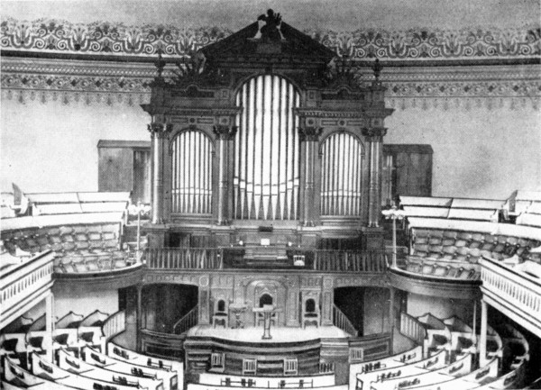 Interior of Plymouth Church