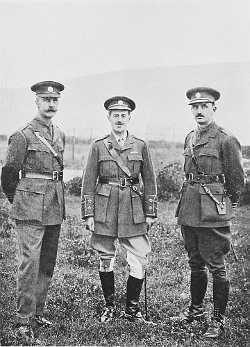 Lt.-Col. N. C. King, T.D., Lt.-Col. G. R. Tod, Lt.-Col. A. S. Bates