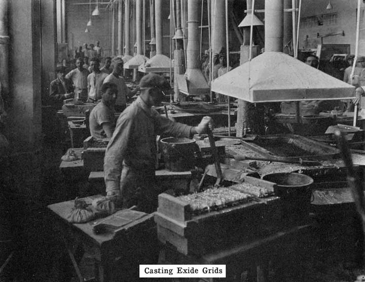 Photo: Casting Exide Grids