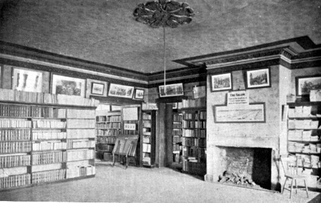 Salon in which Montgomery held official receptions, 1775.