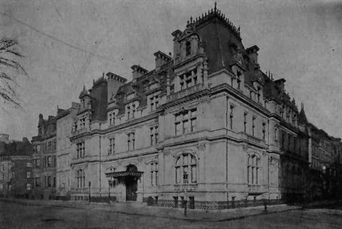 THE ASTOR MANSIONS IN NEW YORK CITY. Occupied by the Late Mrs. William Astor and by John Jacob Astor.