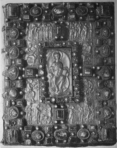 COVER OF ST. EMMERAN GOSPELS.