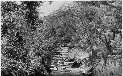 One of the Approaches to Cheyenne Mountain