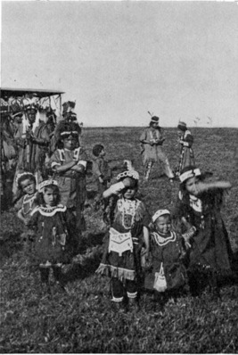 Little Canadian Indian Children.