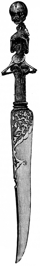 MOORISH DAGGER, 15TH CENTURY.