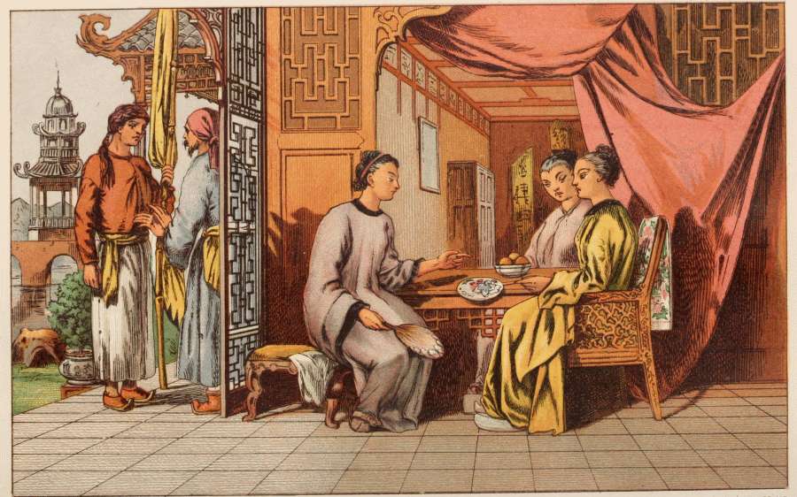 Day & Son, (Limited), Lith.
A VIEW IN THE INNER APARTMENTS OF THE CHUNG WANG'S PALACE