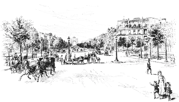 THE AVENUE DES CHAMPS ELYSES.