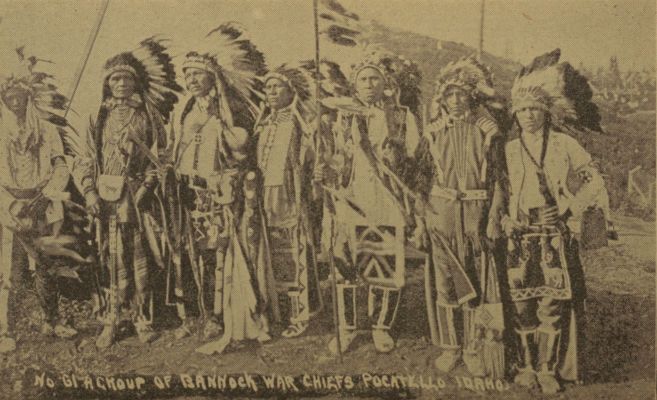 GROUP OF BANNOCK WAR CHIEFS