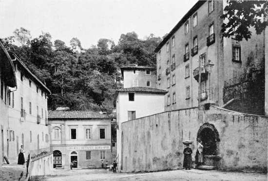 BAGNI DI LUCCA — STABILIMENTO IDROTERAPICO. (Fot. Brogi).