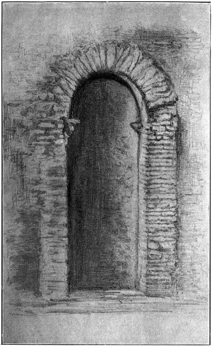 SAXON DOORWAY IN CHANCEL (INTERIOR).