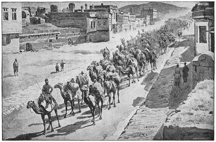 A Common Scene in the Streets of Erzeroum.