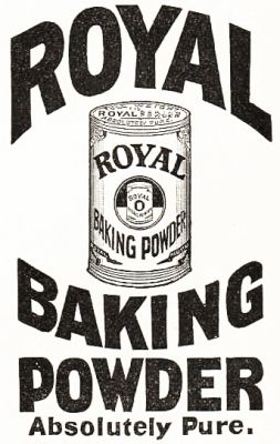 ROYAL BAKING POWDER