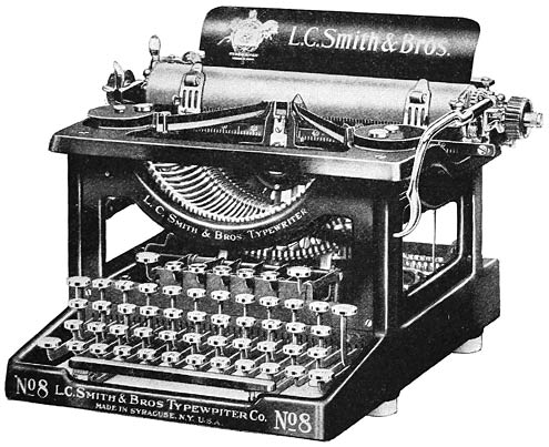 TYPES OF PRESENT DAY CORRESPONDENCE MACHINES.