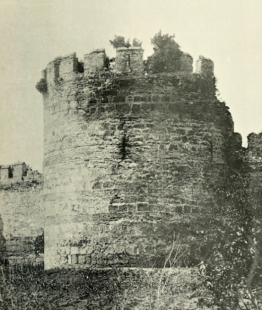 Tower of the Wall of the Emperor Manuel Comnenus.