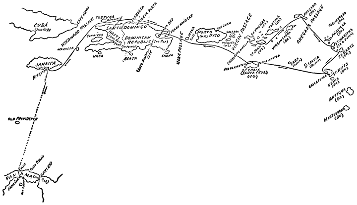 The Cruise in the Wake of the Buccaneers