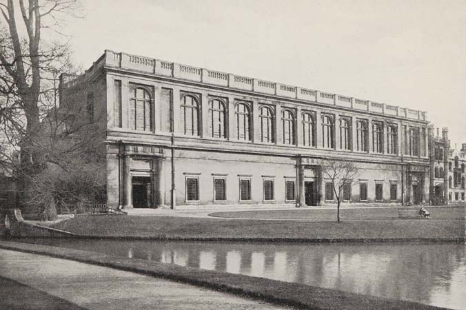 TRINITY COLLEGE LIBRARY, CAMBRIDGE: RIVER FRONT