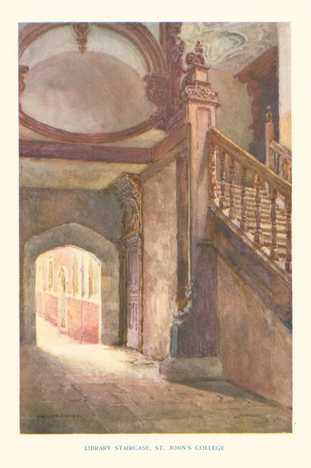 LIBRARY STAIRCASE, ST. JOHN'S COLLEGE