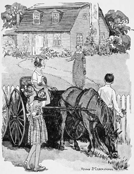 Children selling lettuce and radishes